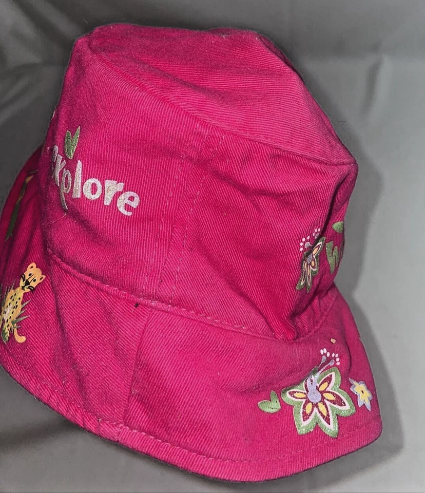 Sombrero cubo Walt Disney World Pink Wild Kingdom Foto 2 de 4