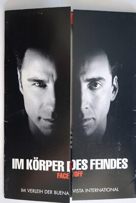 60 Presseheft IM KÖRPER DES FEINDES Face/Off John Travolta, Nicolas Cage