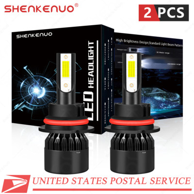 For FORD Taurus 1992-2007 - 2PC 9007 HB5 LED Headlight White Hi-Lo Beam Bulbs C9
