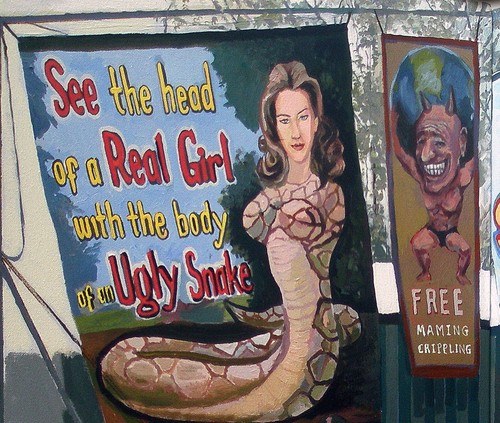 'Jesus Rescues Deformed Lady From Circus Freak Show' folk- Jesus- KATA BILLUPS - Picture 10 of 16
