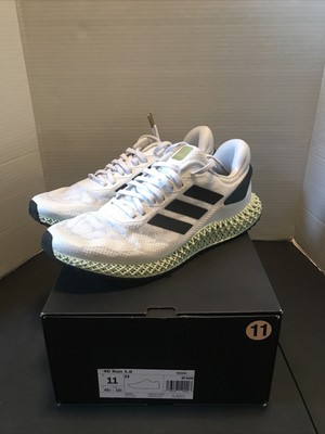 Adidas 4D Run 1.0 Footwear White Black Men's Size 11 Running Shoes EG6264 |  eBay