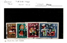 Germany, Postage Stamp, #B400-B403 Used, 1964 Sleeping Beauty (AG)