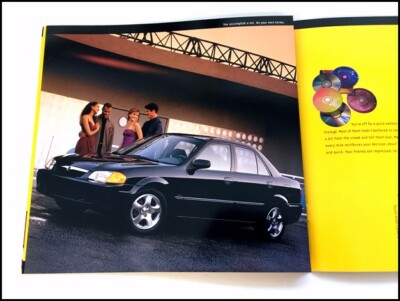 1999 Mazda Protege 18-page Original Car Sales Brochure Catalog | eBay