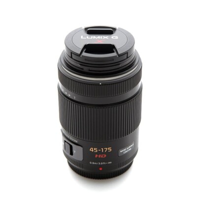 Panasonic Lumix G X Vario PZ 45-175mm f/4.0-5.6 ASPH. Lens - Black