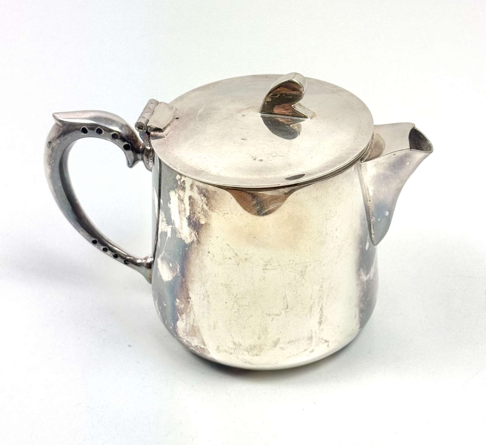 Vintage British Army Silver-Plated Coffee/Tea Pots MoD Marked Prop Display Vases