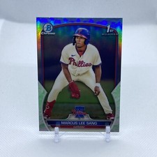 2023 Bowman Chrome Luna Refractor Marcus Lee Sang 1st Bowman BCP-126 Phillies