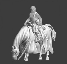 Northern Crusades Miniatures Medieval Teutonic Knight 28 32 35 40 50 54mm 3D