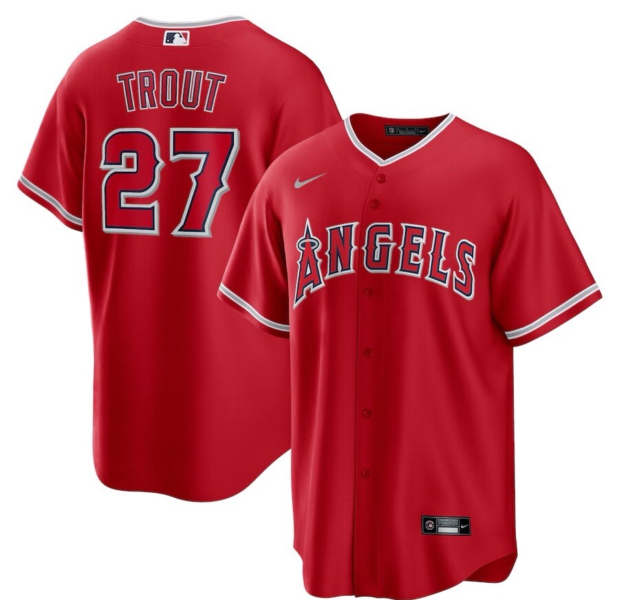 Youth Nike LA Angels Baseball Blank Jersey XL (18/20) for Youth Nike LA Angels Baseball Blank Jersey XL (18/20) for