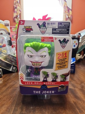 DC The Joker Lock N Roll Pals 2 In 1 Hybrid Figure. Drive Em Morph Vehicle