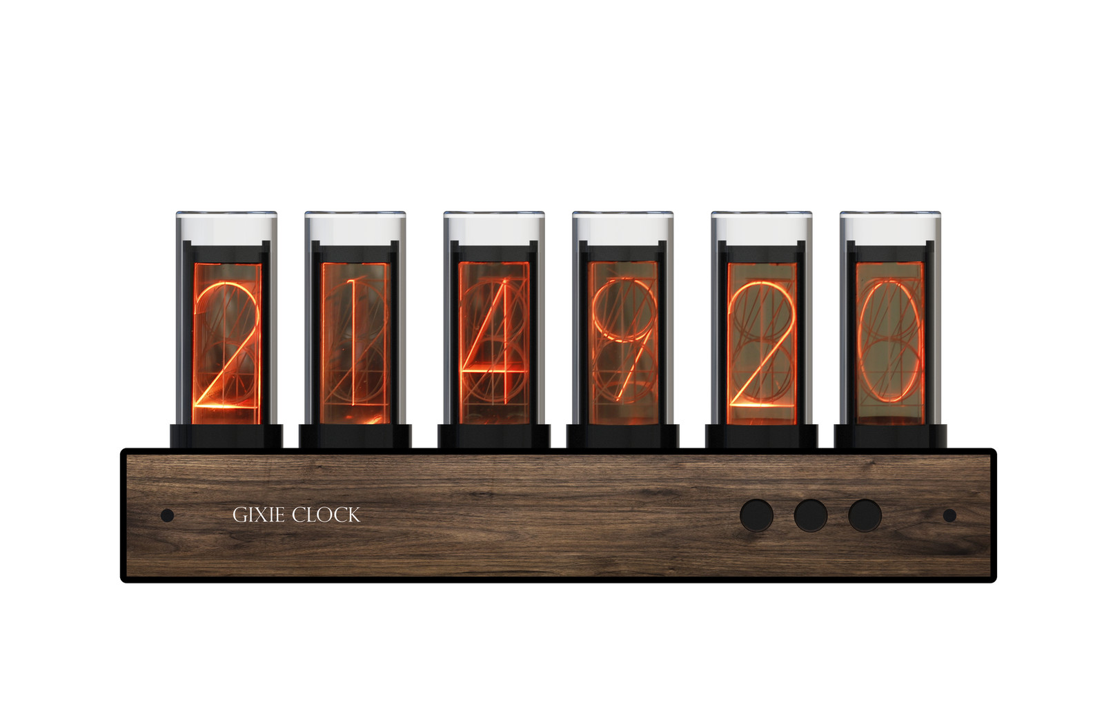 GIXIE CLOCK RGB Quasi-Glow Tube Clock Creative Clock 5V USB | eBay