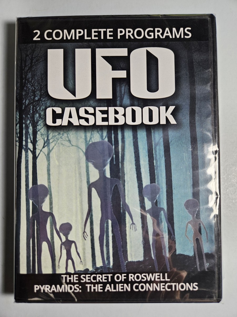UFO Casebook: 2 Complete Programs DVD (Roswell & Pyramids) NEW