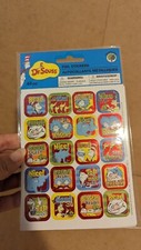 Dr. Seuss Foil Squares Stickers - 40ct.