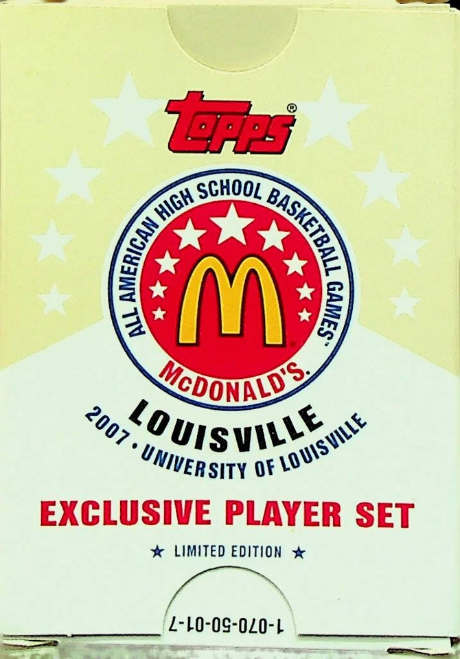 Topps McDonald's Ltd Ed - 2007 U of Louisville Player Set - NIB - Moore, Harden - Image 2 of 4