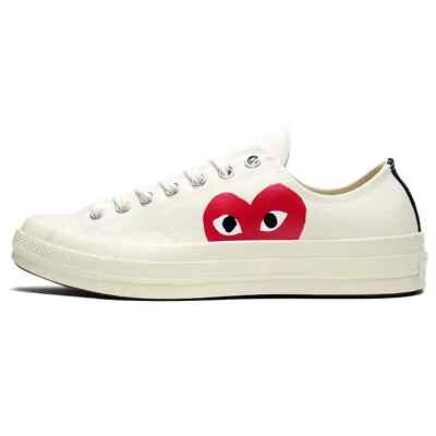Size 3 - Converse Comme des Garçons Play x Chuck 70 2015 Low Milk