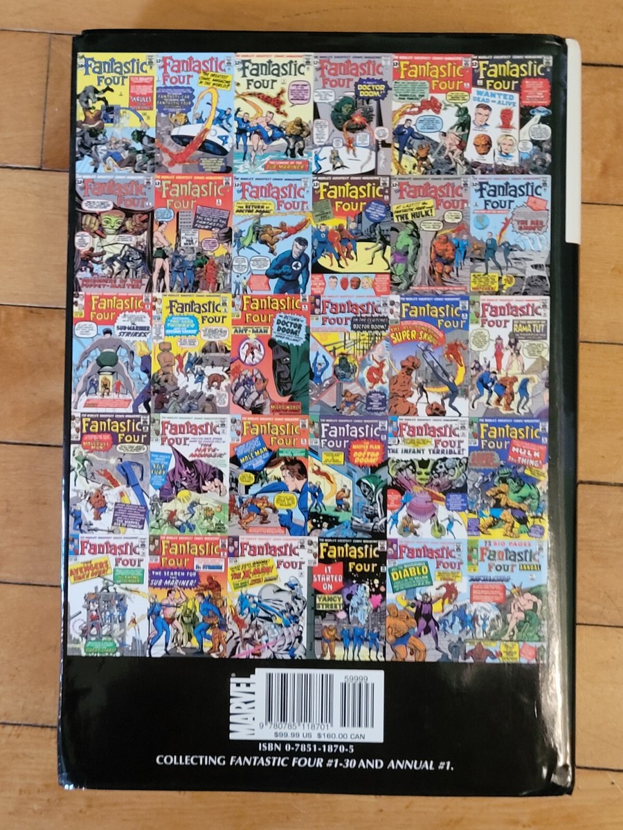 FANTASTIC FOUR OMNIBUS VOLUME 1 FIRST PRINTING 2005 | eBay