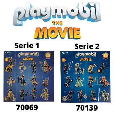Playmobil 70069 / 70139: The Movie Serie 1 und 2 Figures - Figuren zum Auswählen