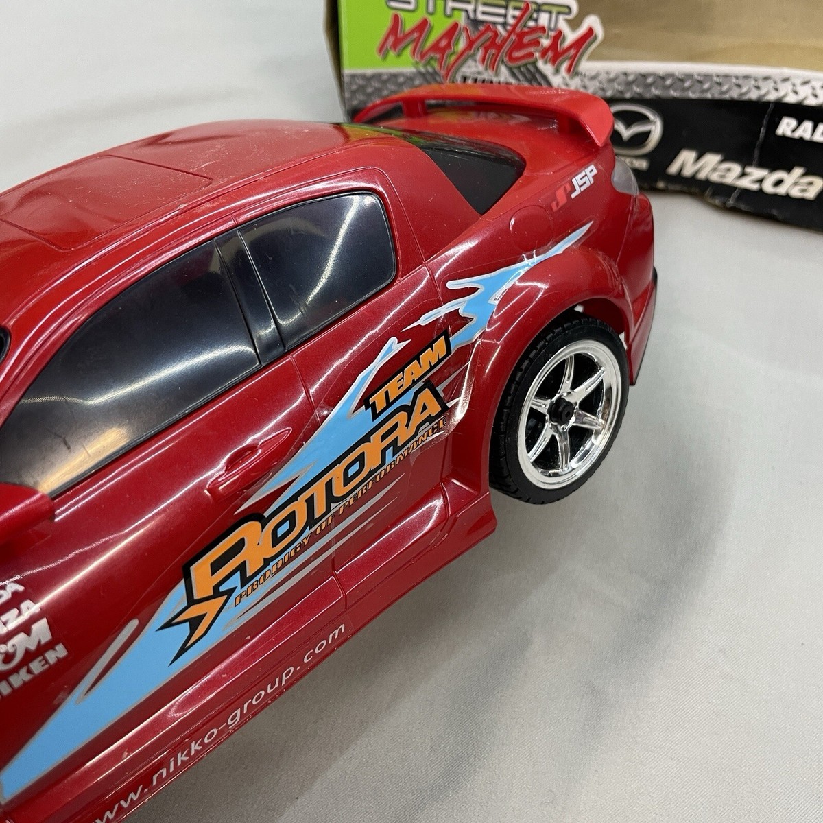 NIKKO Mazda RX8 RC Car 1/10 Street Mayhem Tuner Vintage Used Japan
