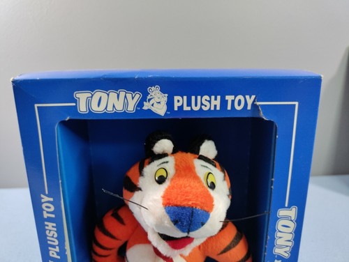 1997 Kellogg's Frosted Flakes Tony der Tiger Plüschtier Vintage Vintage Neu im Karton - Bild 3 von 9