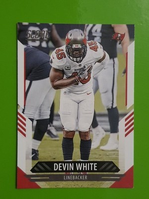 2021 Panini Score #17 Devin White Tampa Bay Buccaneers Base