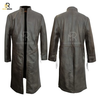 Aragorn's  Strider Duster Coat Lords of the Rings Men's Cosplay LARP Medieval