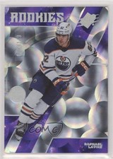 2023-24 SPx Rookies Purple Parallax 4/149 Raphael Lavoie #130 z9v