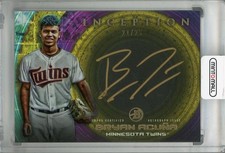 2022 Topps Bowman Inception Bryan Acuna Silver Signings Auto /25
