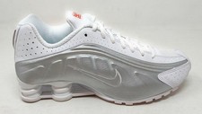 Nike Shox R4 bianco argento scarpe AR3565 101 sneaker unisex white/Mtc silver