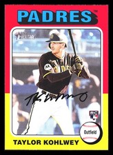 2024 Topps Heritage #154 Taylor Kohlwey Rookie Baseball Card