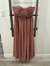 Birdy Grey GRACE CONVERTIBLE DRESS CHIFFON DESERT ROSE BRIDESMAID Medium