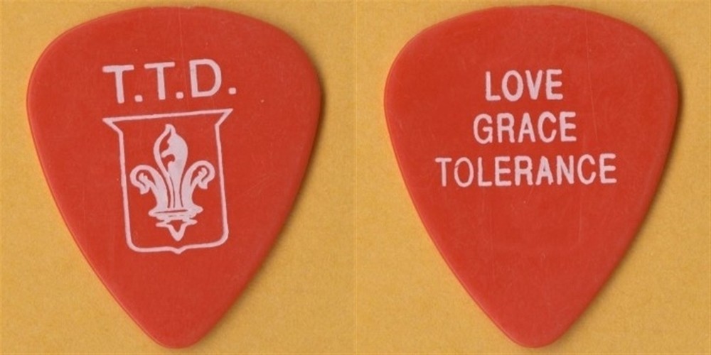Terence Trent D'Arby 1993 concert tour (Sanana Maitreya) band/stage Guitar Pick