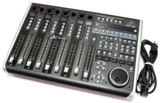Behringer X-Touch Universal Control Surface, MIDI, USB, Moving Faders, Tested