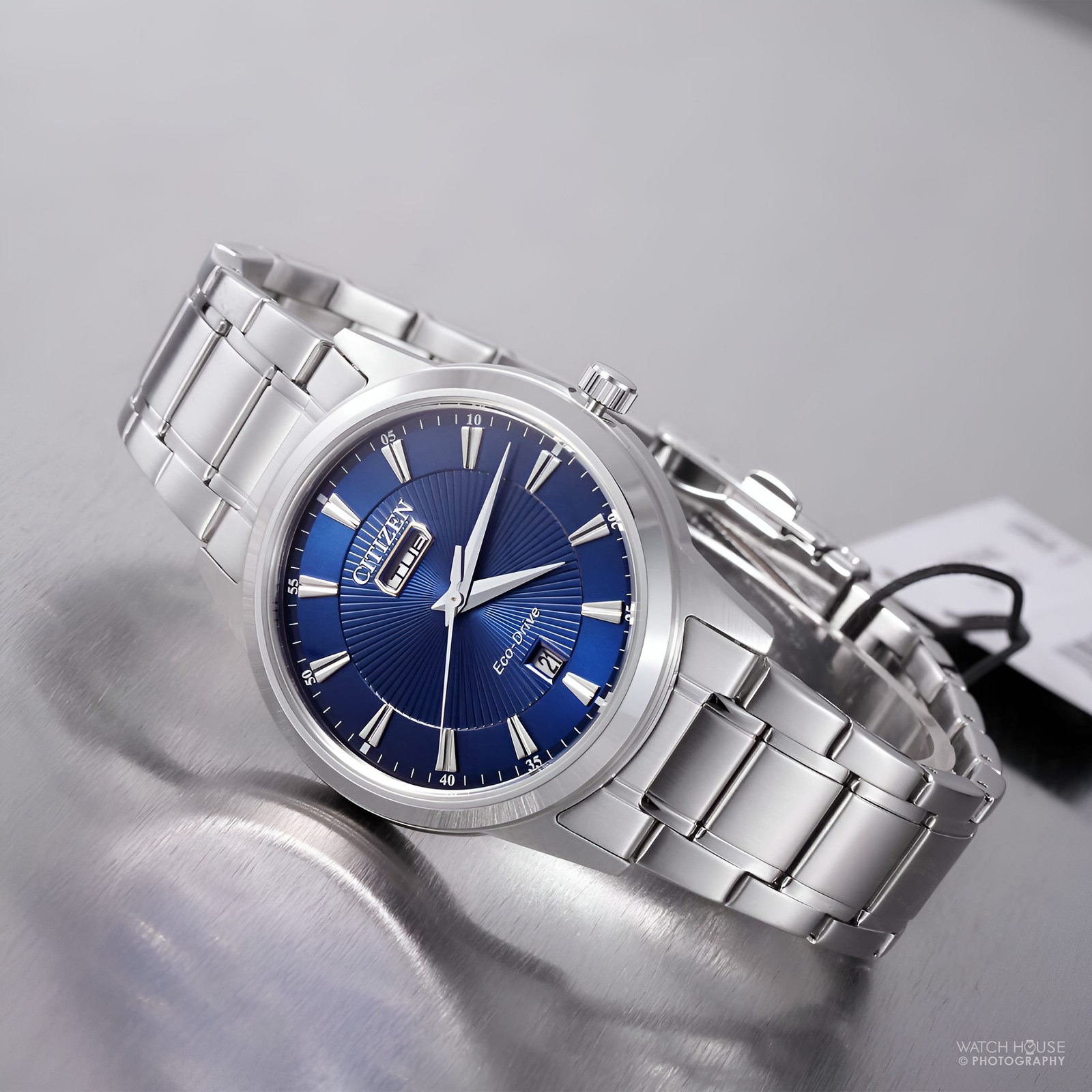 Citizen Herren Analog Eco-Drive Armbanduhr - Bild 2