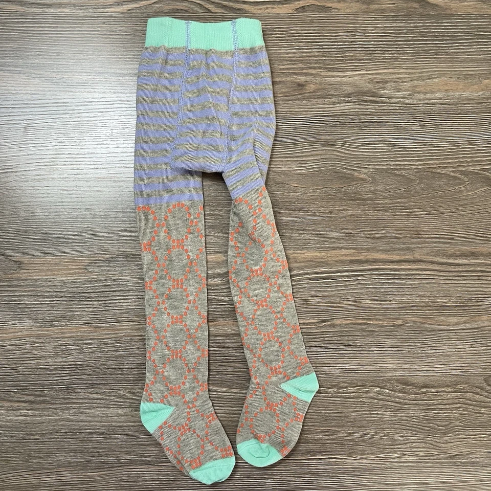 Medias estampadas coloridas para niñas Matilda Jane nuevas sin etiquetas, talla 12/24 M Foto 4 de 4