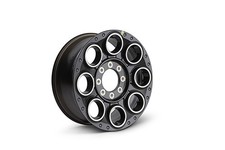 Genuine Ford Super Duty 20x 8 Black Machined Single Wheel