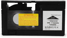 VHS C Camcorders Cassette Adapter, Electric VHS Cassette Converter, Ssupport Pla