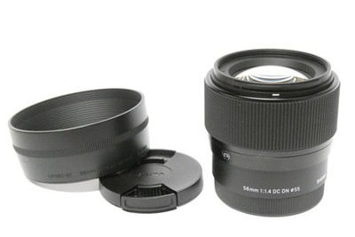 Sigma 1,4 / 56 mm  DC DN Objektiv für Sony E-Mount  gebraucht