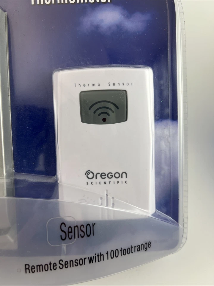 Oregon Scientific RAR186 Wireless Indoor Outdoor Thermometer w/ Dual Alarm Clock - Image 2 of 4