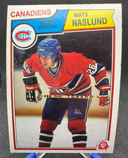 1983-84 O-Pee-Chee OPC #193 Mats Naslund RC Rookie Card Montreal Canadiens