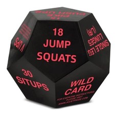 Workouts Innovative Fitness Game Dice Indoor Gyms 12 Sided Rounded Digital Dice