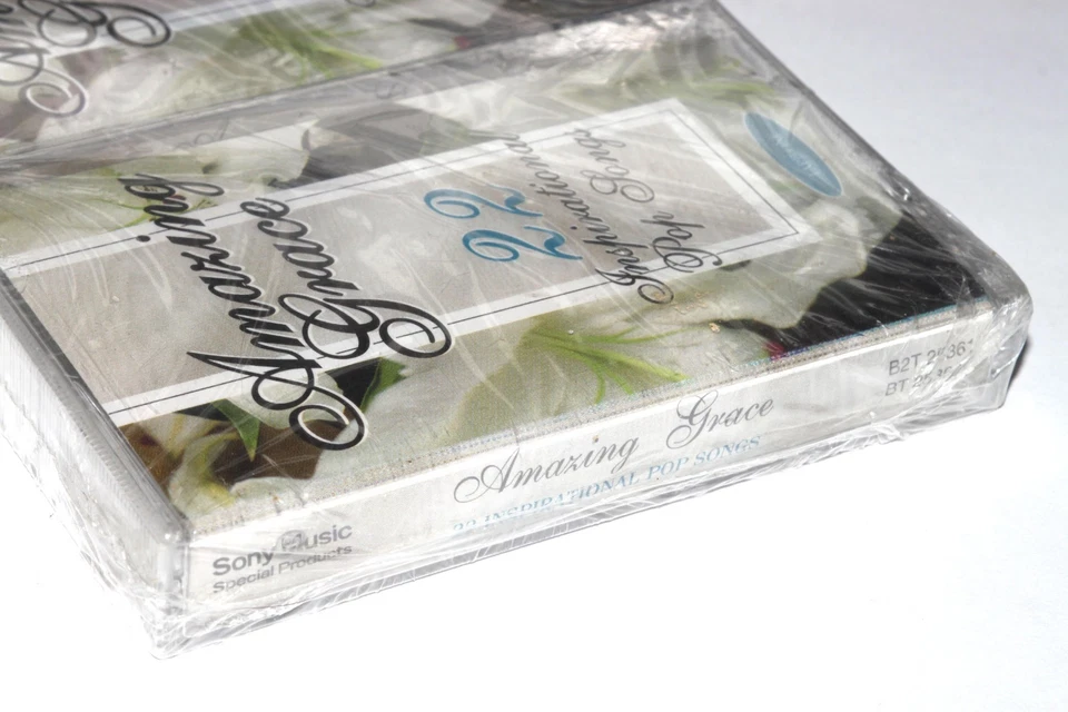 Amazing Grace - 22 Inspirational Pop Songs (Two Cassette Tapes 1995) NEW SEALED - Image 3 of 4