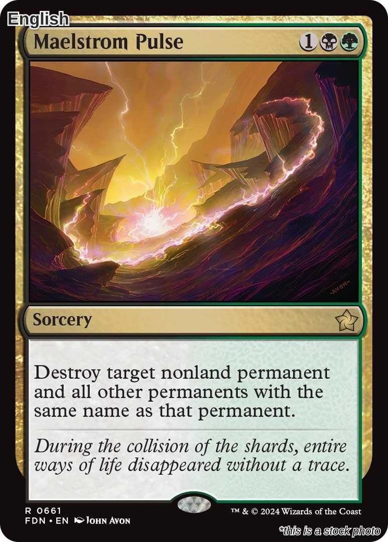 Magic Maelstrom Pulse 661 Rare Foundations NM