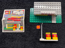 Early 70s Vintage, Lego Shell Petrol Station, Legoland 648, Model+Booklet