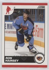 2010-11 Score Glossy Ron Hainsey #60 0a4