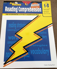 Reading Comprehension Nonfiction grades 1-2, 100 repoducible activities on skill