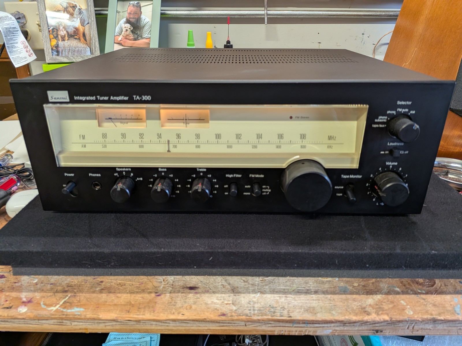 Sansui TA-300 *BROKEN/PARTS ONLY*
