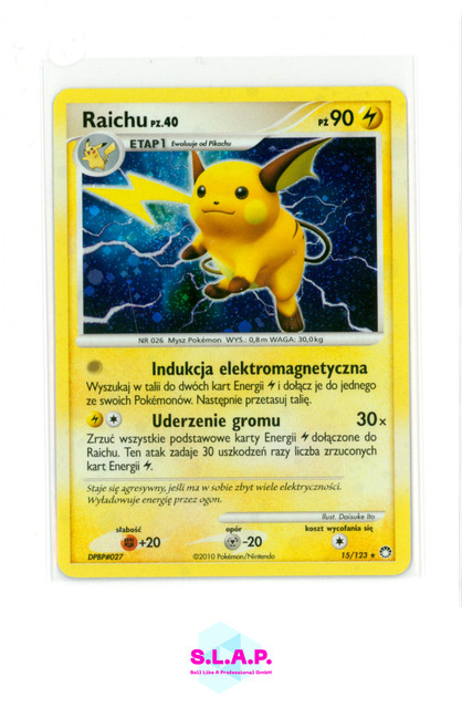 Raichu #15 (Mysterious Treasures (2007))