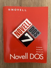 Vintage 1993 Novell DOS 7