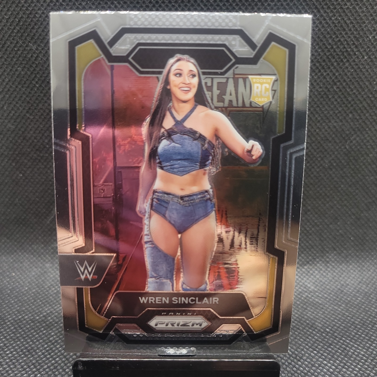 Wren Sinclair 2024 Panini Prizm WWE Base Rookie RC #195