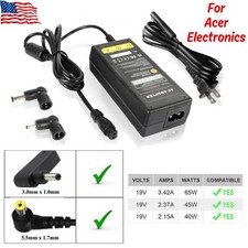 For Acer Aspire 3 5 A315-23 A315-35 A314-22 A315-22 Charger Adapter Power Supply