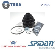 21530 CV JOINT BOOT KIT PAIR FRONT RIGHT LEFT WHEEL SIDE SPIDAN 2PCS NEW